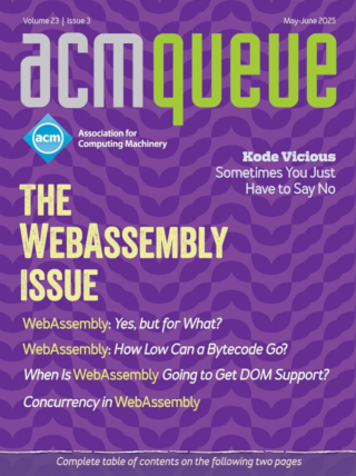 Volume 23, Issue 3 issue of acmqueue magazine